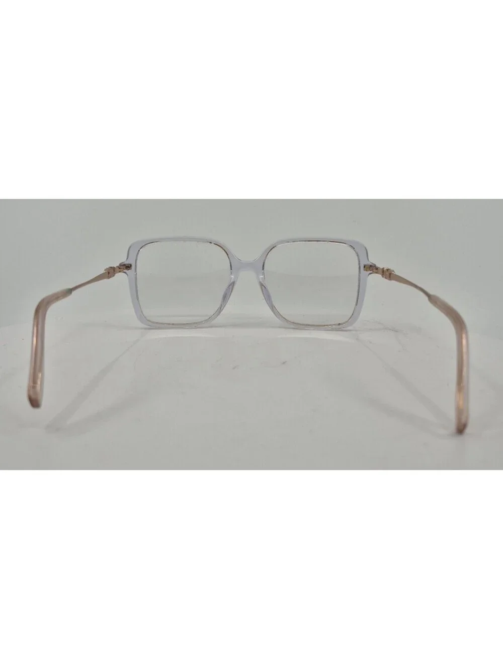 Michael Kors MK4095U Dolonne Eyeglasses Clear, Peach Over Sized Lens 53-17-140